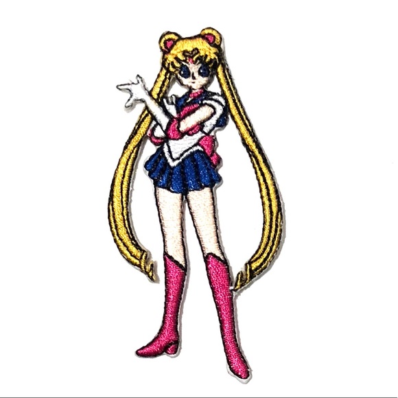 Other - Sailor Moon patch iron on cartoon character DIY